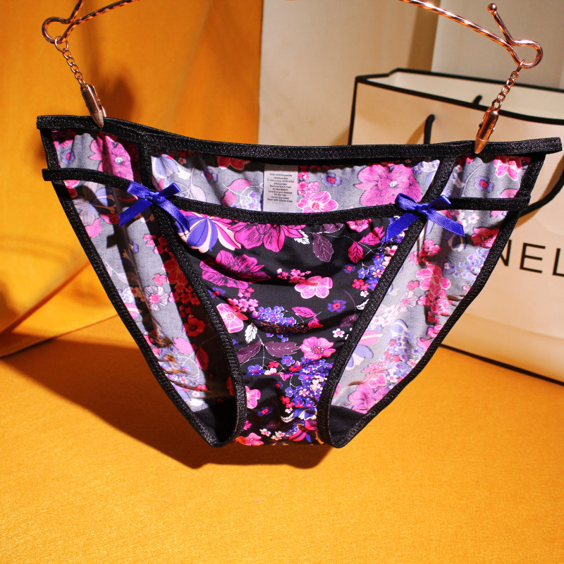 Pro-skin ice silk (comfort and good goods) Underpants Lace Breathable thin and Comfortable Ice Silk Summer Lady