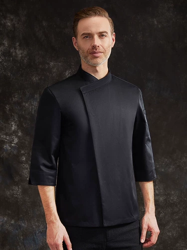 Кейтеринг, отель, ресторан, осенняя кухня, рабочая одежда шеф-повара, рукав три четверти, плотный материал, униформа, не скатывается, логотип на заказ