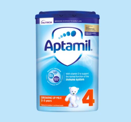 Buy 11 cans and get 1 free British original Aptamil milk powder APTAMIL infant 4-stage growth milk powder 2 years old 800g