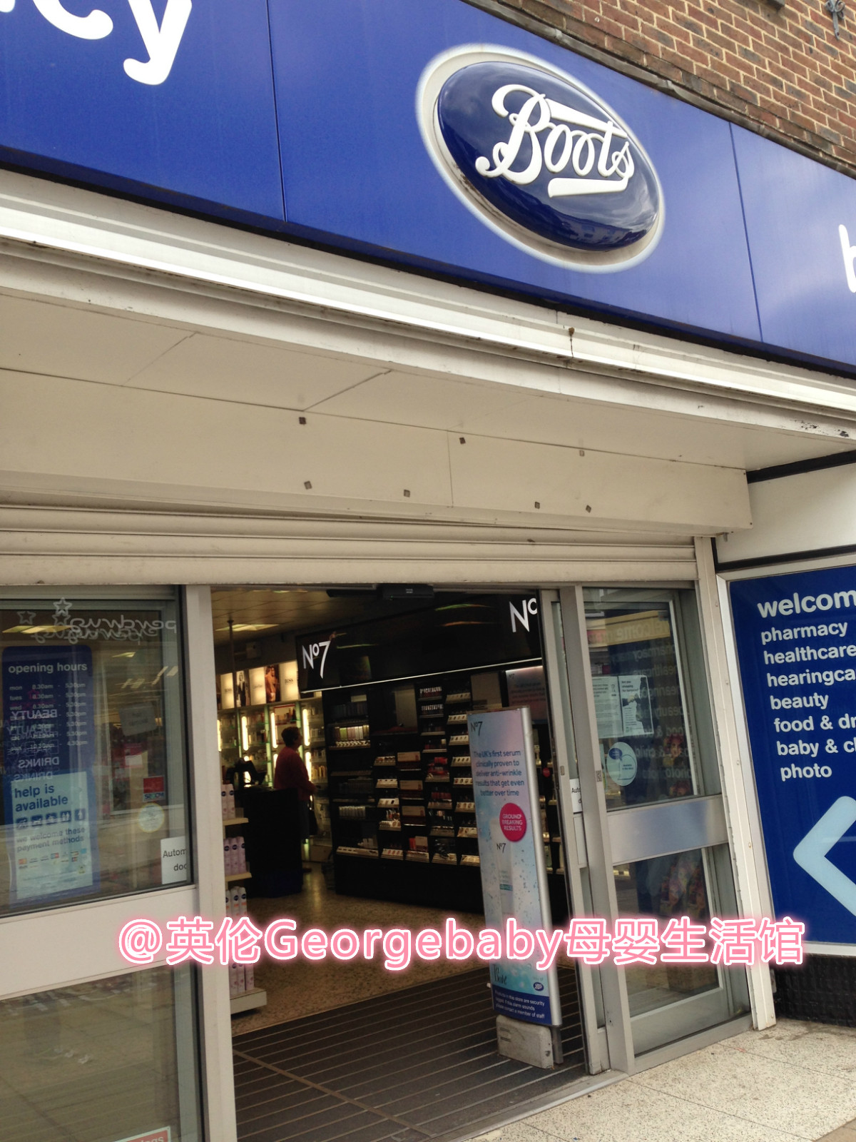 British BOOTS purchase custom purchase