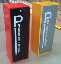 High power 200W straight pole barrier parking lot remote control intelligent fence gate electric remote control car stopper barrier gate