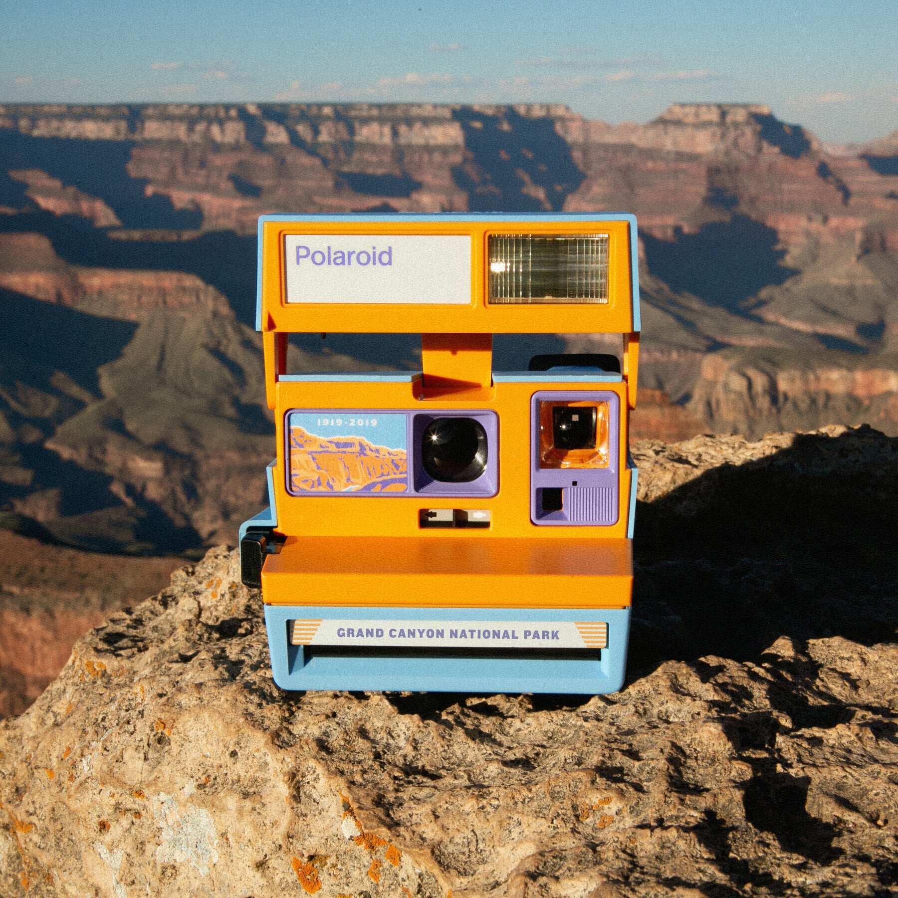 Polaroid 600 Grand Canyon Centennial Baolie for one imaging selfie