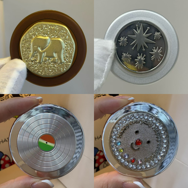 Popsockets Universal - Mobile Phone Airbag Holder Snap-On Magnetic Holder Retractable Compatible with Popsockets Coins