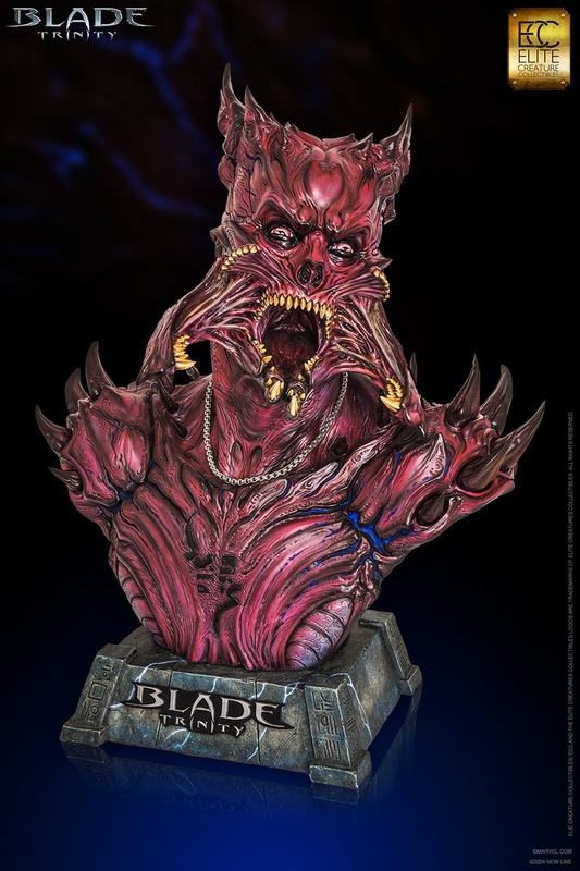 Vm Museum of Extraordinary Art Ecc Blade Warrior Ancestor Vampire Drake Life-Size Bust