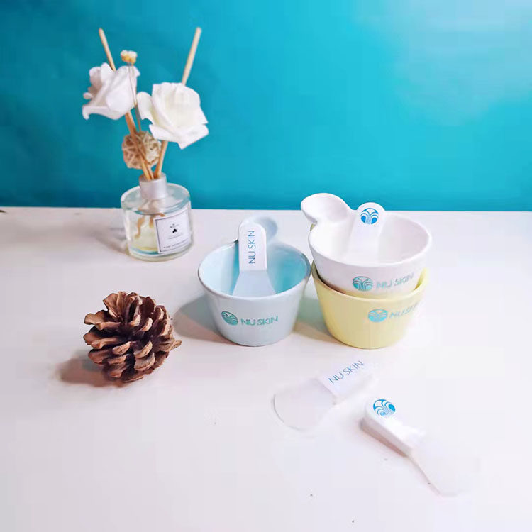 Nuskin Ruxin peripheral diy mask bowl transparent thickened crystal essential oil blending high-grade beauty spa special