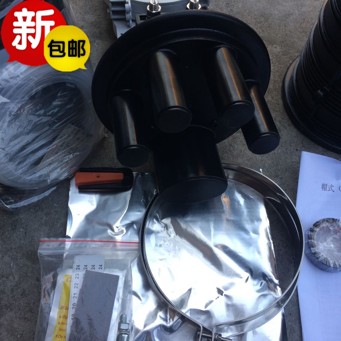 Optical cable joint box joint box (overhead pipe straight buried) 1 in four out