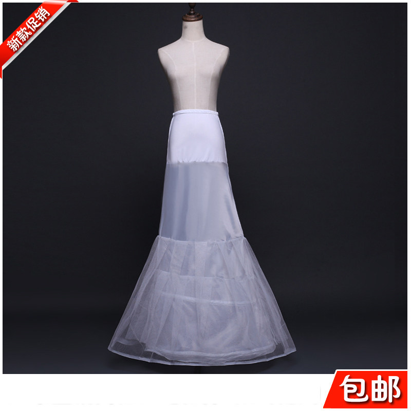New fish tail wedding dress Dress Bracing tightness belt thickened mesh yarn Trailing Wedding Dresses Accessories