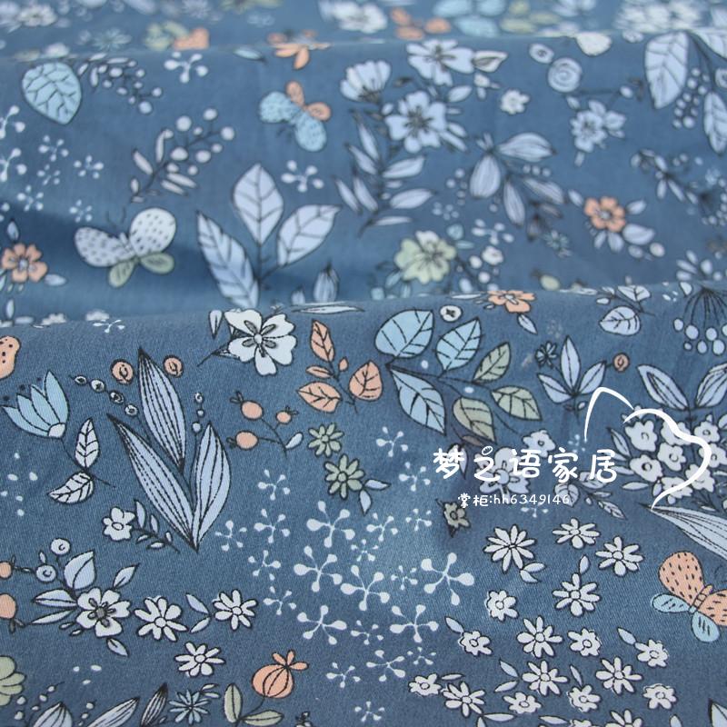 Hua Zi Man vải tự làm cho bé bông cotton bộ đồ giường xử lý vải hoạt hình đặc biệt vải thun cotton