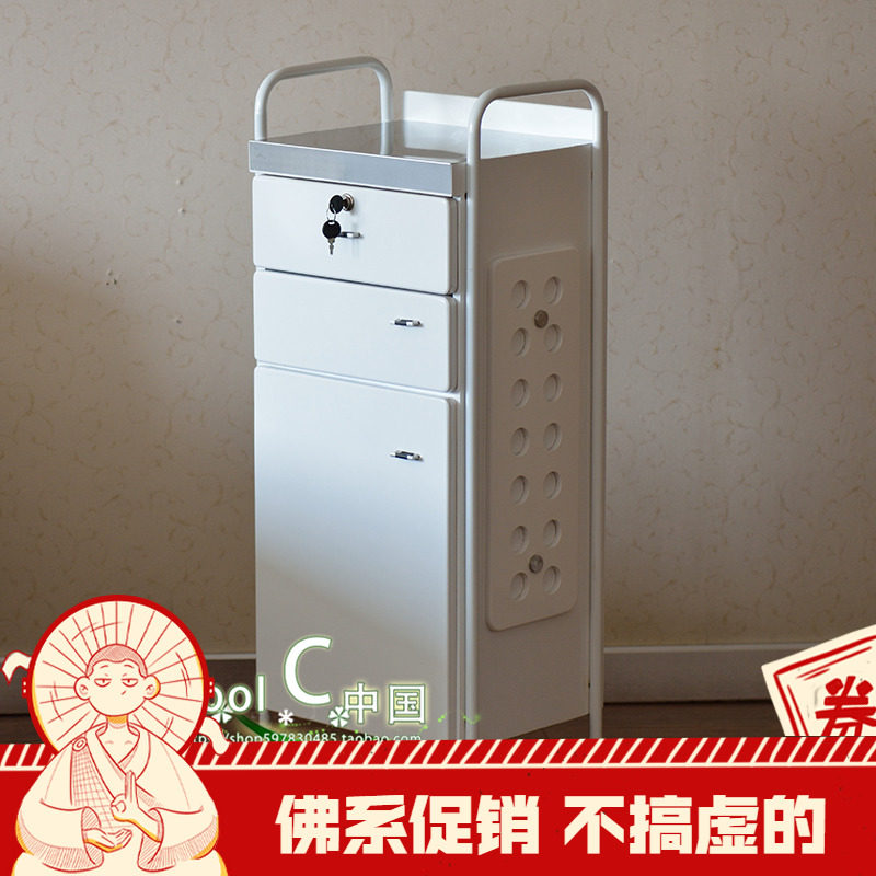 Hairdressing cabinet Li Kun shop tool cabinet beauty salon storage cabinet beauty trolley stainless steel trolley rack