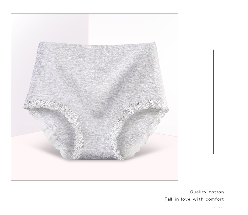Kích thước lớn eo cao đồ lót phụ nữ cotton 100% cotton bụng nhỏ bụng chặt chẽ định hình quần đùi thoáng khí đồ lót trẻ em