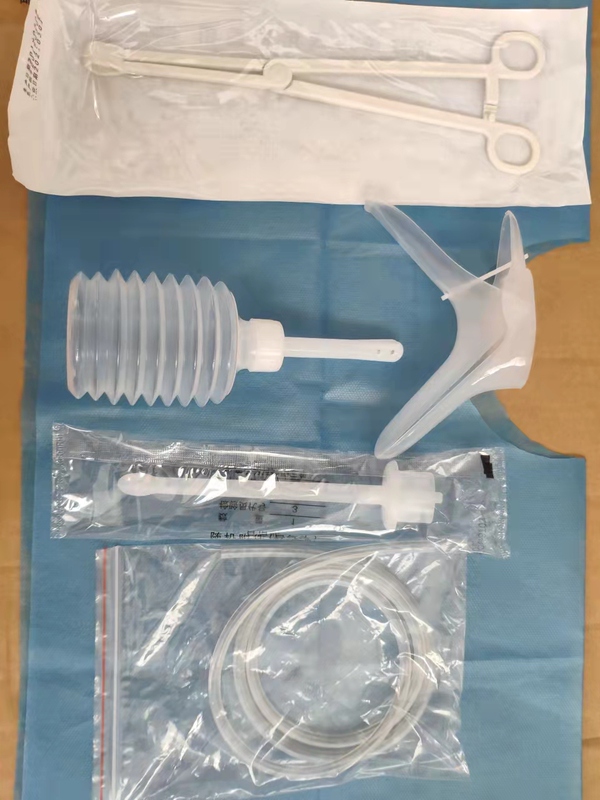 Disposable Gynecological Oxygen Head, Atomization Head, Air Guide Head, Dilator, Irrigator, Oval Forceps, Hose 5-Piece Set