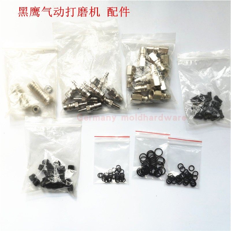 Taiwan Black Eagle Pneumatic Beating Mill 370A Pneumatic Grinding Pen Engraving Machine Wind Mill Pen Accessories Pneumatic Tools Accessories