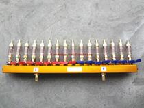 Die Casting Machine Injection Molding Machine With Perspective Type Water Volleyball distributor Waterway distributor Fluid circulating cooling water splitter