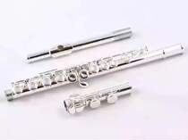  French original Jinmeilz Jinmeilz flute instrument JMF-300 plated 925 sterling silver tube body