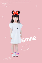 HININI original design 2021 summer new girl dress T skirt I am a little bear