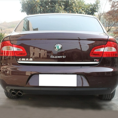 09-20 Skoda Hao Rui из нержавеющей стали полоса задней двери Lao Shi Shi Trunk Decorative Bright Bar Codiak