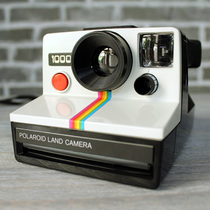 Polaroid rainbow machine Polaroid white rainbow New polaroid one-time imaging SX-70 series gift into color beauty