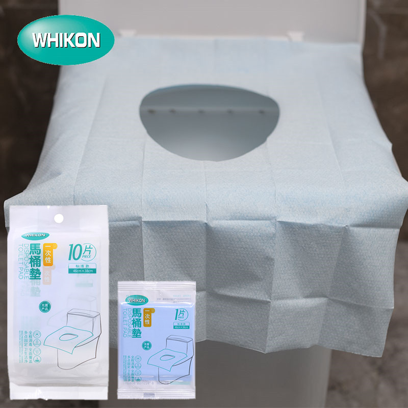 WHIKON disposable toilet cushion female travel toilet adhesive cushion paper hotel portable maternal tourist toilet