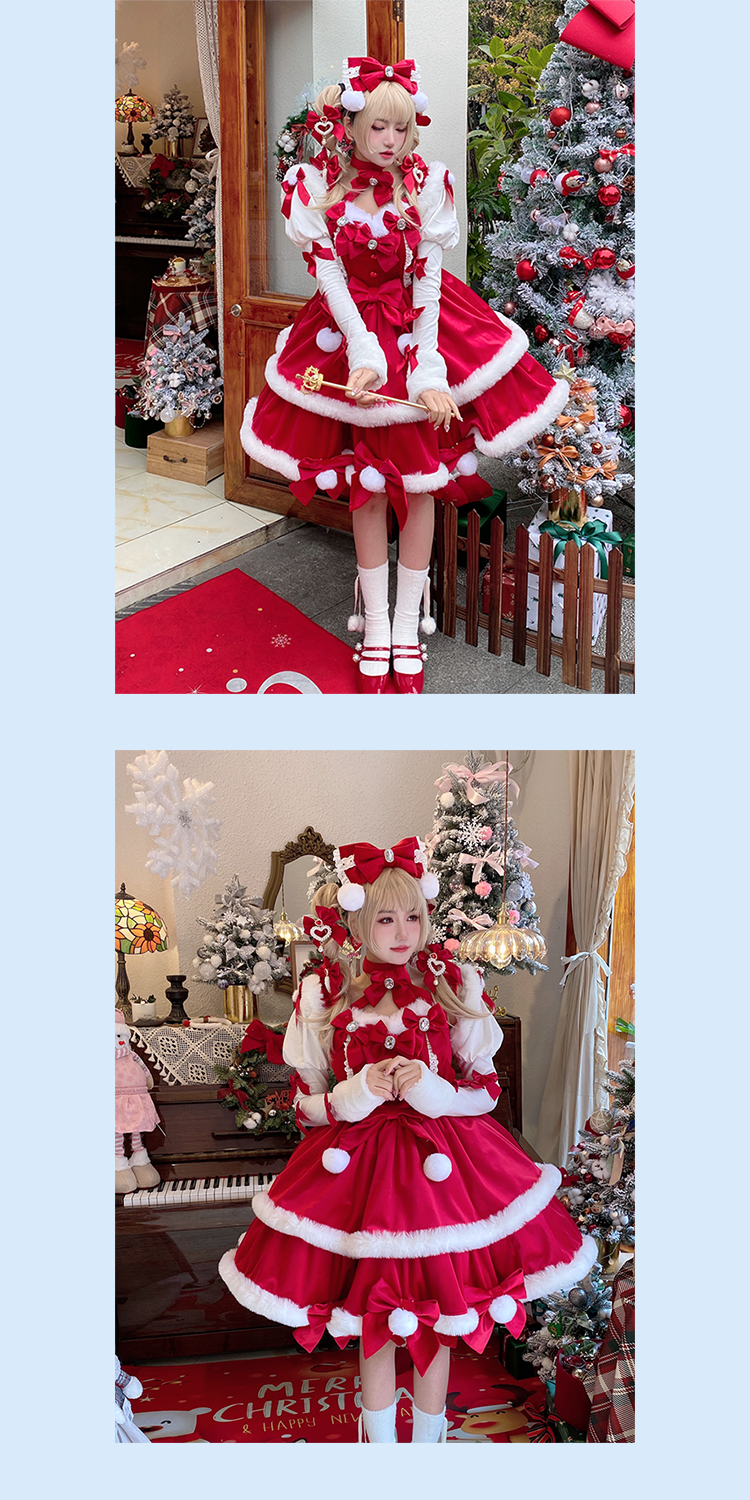 Sweet Red Christmas Lolita Dress