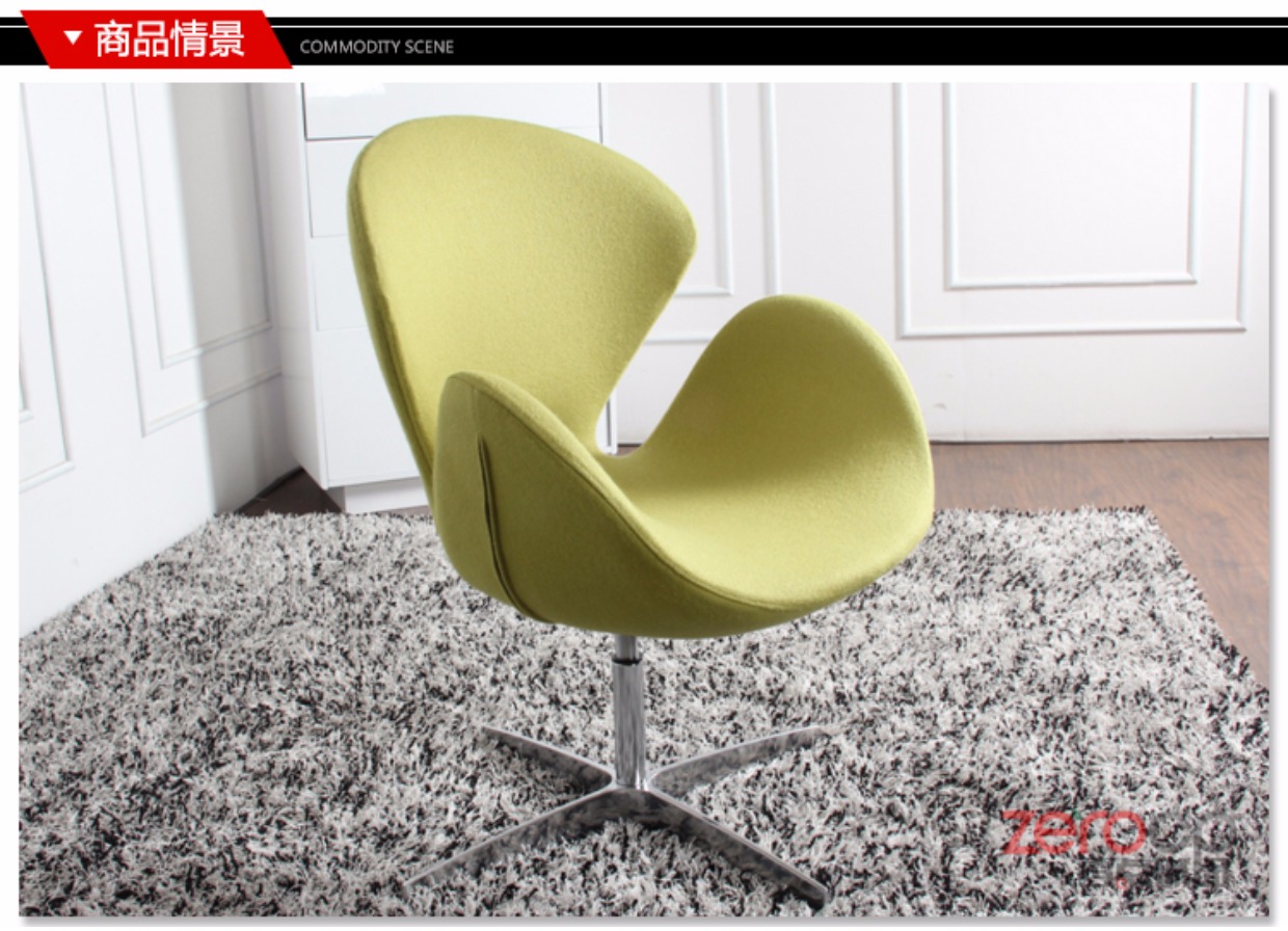 Không có đồ nội thất Ghế Swan Ghế thiên nga / Ghế sofa đơn kiểu Bắc Âu Ghế sofa đơn giản hiện đại sofa phòng ngủ