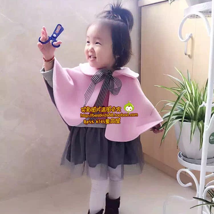 Cape pour fille en laine - Ref 2156223 Image 11
