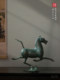 Pferdetretendes Feiyan Antikbronze Gansu Museum Kupfer Laufendes Pferd Eröffnungsgeschenk Leichtes Luxus-High-End-Handwerksornament
