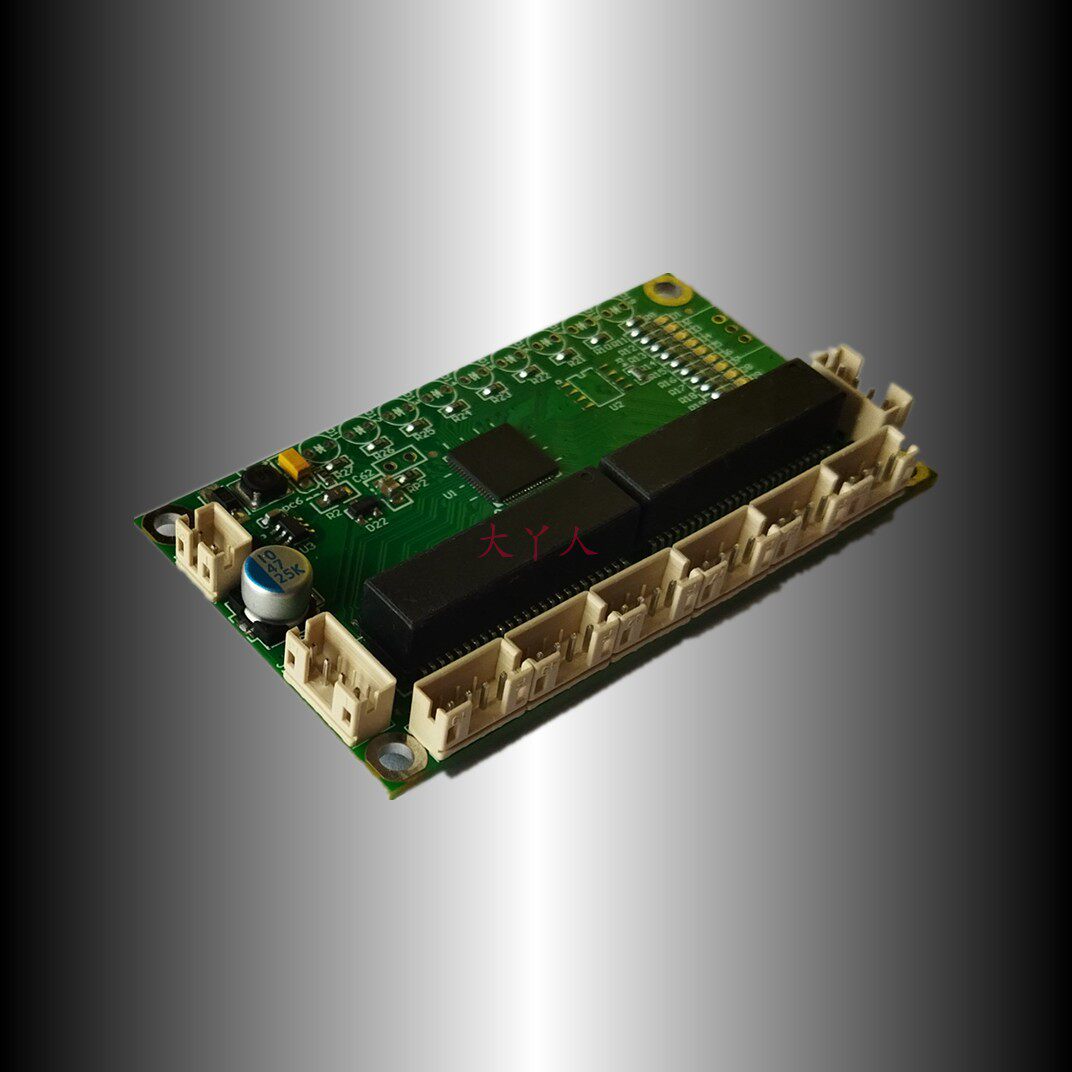 Industrial-grade wide temperature and low power consumption 8-port 6-port wiring extension cable mini-engineering micro-network switch module