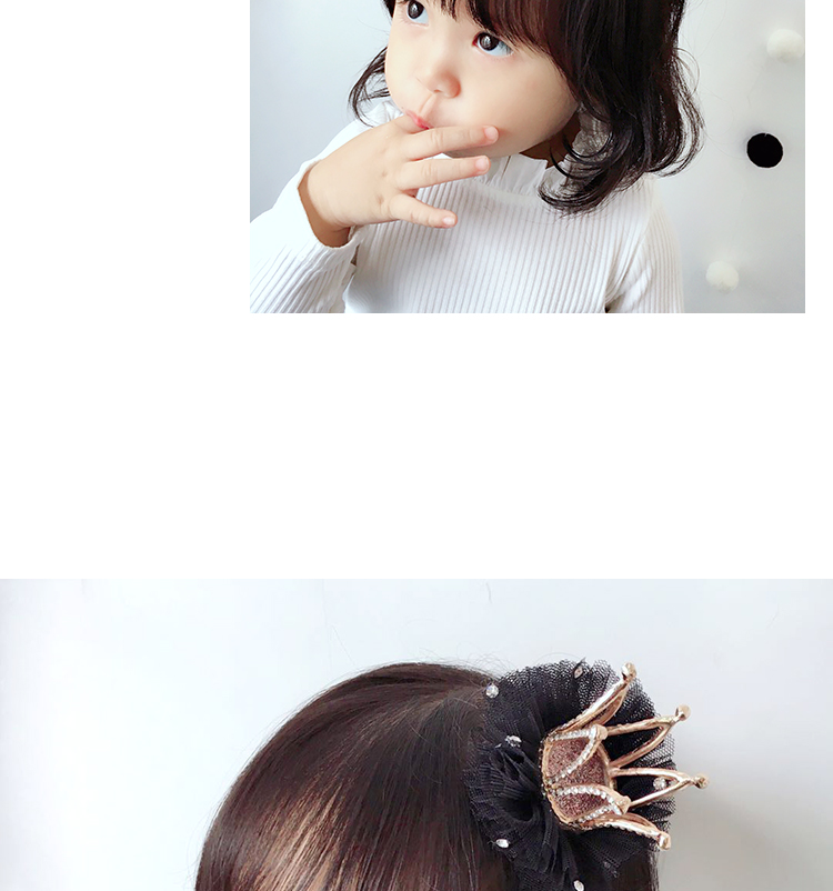 Hàn Quốc trẻ em vương miện kẹp tóc thẻ bé gái headband công chúa cô gái tóc phụ kiện sinh nhật vương miện nhỏ bờm tóc đẹp