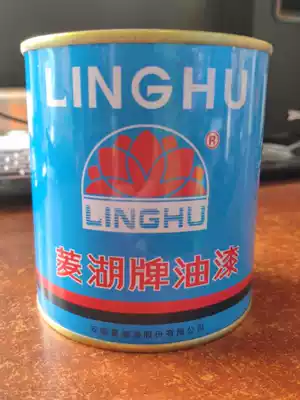 Linghu brand paint anti-rust paint mixed paint iron red medium gray alkyd paint A class of paint with strong coverage, weather resistance and wear resistance