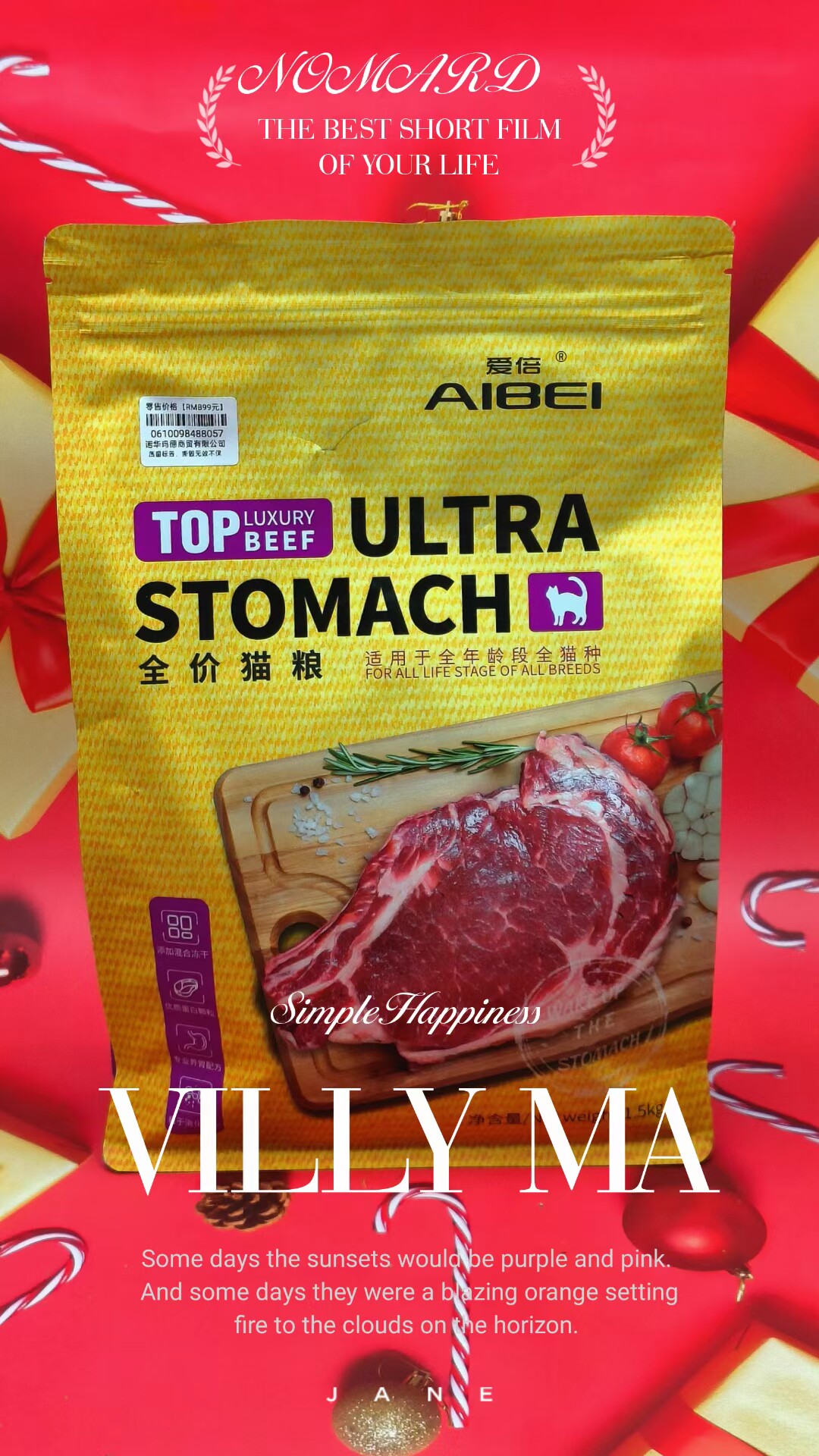 Fobe loves the full price of cat food-Taobao