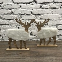 West East Grocery Outlet Single Nordic Sheep Felt Deer Decorate The Home Decoration Pendulum Piece