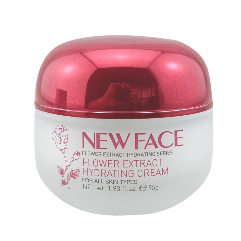 NEW FACE/新面孔花朵精粹水养霜55g 保湿补水锁水护肤面霜 正品