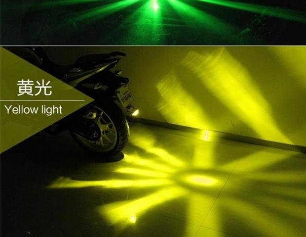 Phụ kiện xe máy WISP chuyển đổi ánh sáng khóa đĩa xe máy