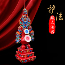 Nepalese Wooden Dharma Protector Doma Tibetan Buddhist Cultural Supplies Painting Technology Doma Torma Butter Flower