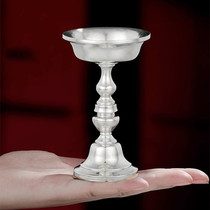 Nepalese handmade glossy sterling silver guardian cup offering supplies guardian cup wine cup offering supplies 6 5cm