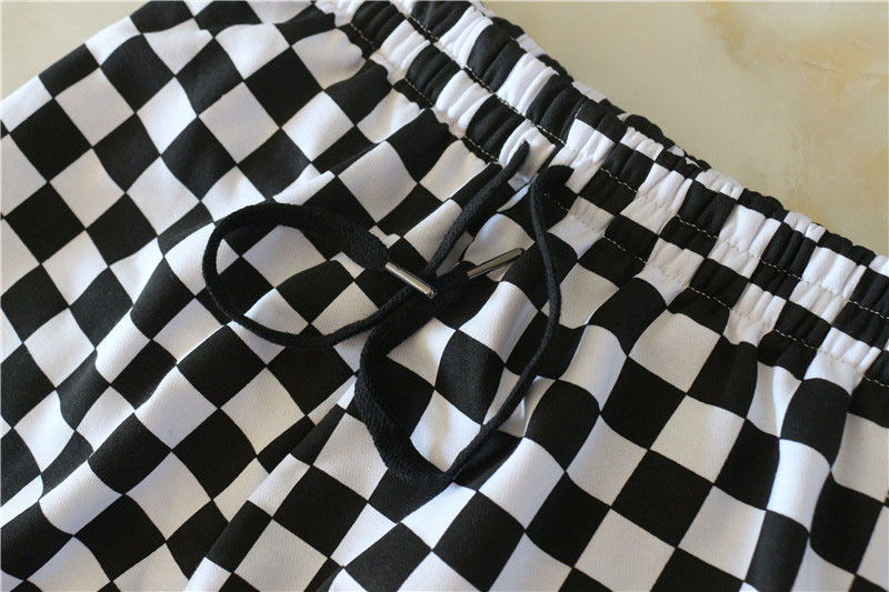 Châu Âu và Mỹ thương hiệu thời trang đường phố kẻ sọc kẻ sọc cotton quần short mùa hè terry vải lỏng mồ hôi nam và nữ quần thường quần thun nam
