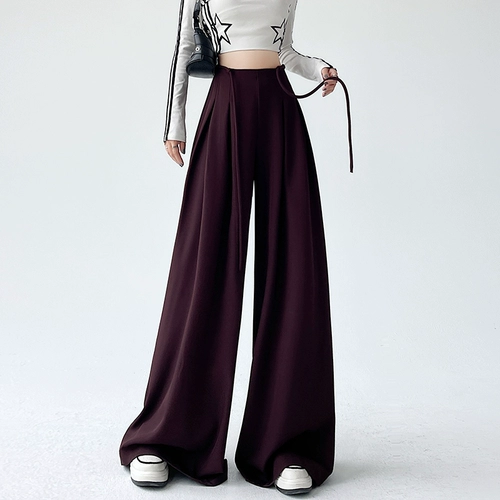 Костюм, осенние штаны для отдыха, изысканный стиль, высокая талия