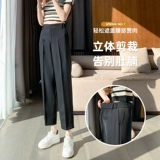 Пиджак классического кроя, летние штаны, подходит для подростков, высокая талия