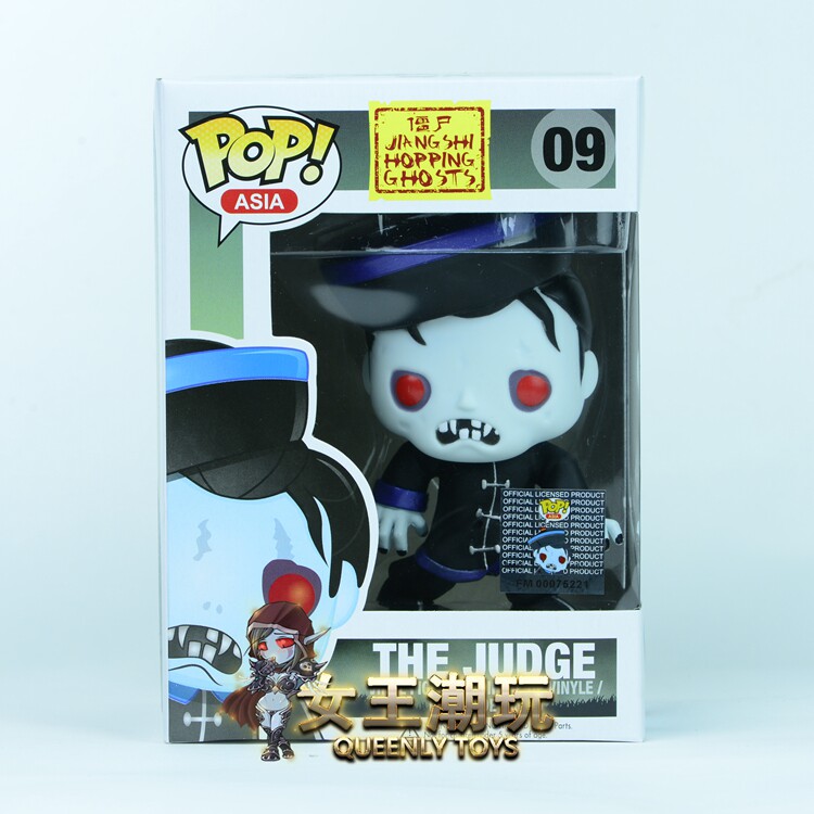 Spot FUNKO POP Asia Limited Zombie Series No. 09 Judge Zombie Judge Model Doll