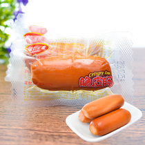 Popular element crispy sausage 500g one sip barbecue sausage Spicy Sausage Ham hot dog casual snacks