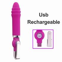 Usb Rechargable g spot Vibator Silicone Sex Toys for Woman