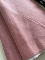 Подлинный боб*вырезать этикетку розовую маленькую точку (хлопок)