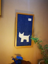 Cloth Edge Notes Old Cloth Pure Handmade Embroidery Painting Collage Personality Decoration Painting Bouquet With Painting Retro Decoration Painting Cartoon