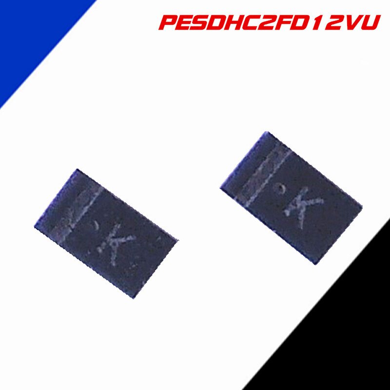 High power ESD diode PESDHC2FD12VU 12V 0402 one-way web version printed K 10 = 1 2