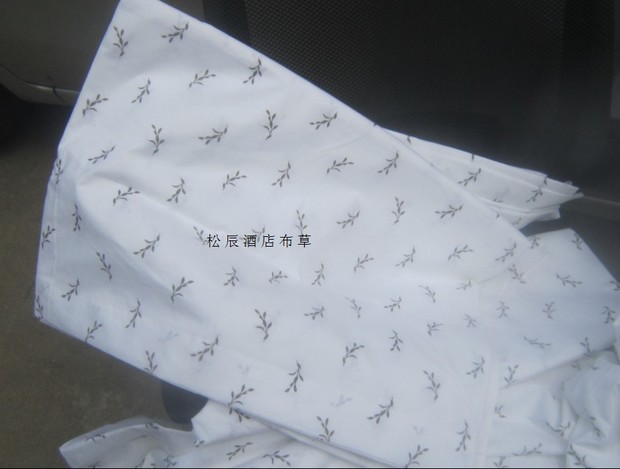 Bông cotton polyester bông khách sạn khách sạn lúa mì gai lúa mì hoa trắng gối vàng nhà máy giường gối cao su non cho trẻ sơ sinh