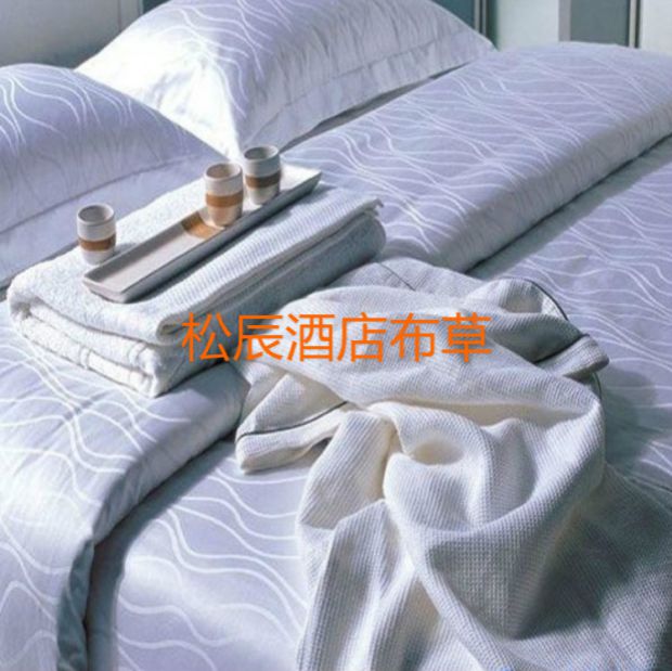 Khách sạn khách sạn chăn bông trải giường bông bông gợn sóng jacquard chăn tuyết