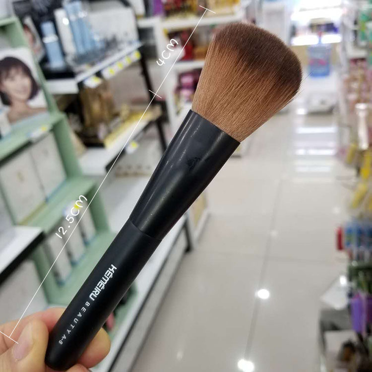 Kemeiru Makeup Brush Large Powder Brush Loose Powder Brush Blush Brush Powder Brush Silhouette Brush A8