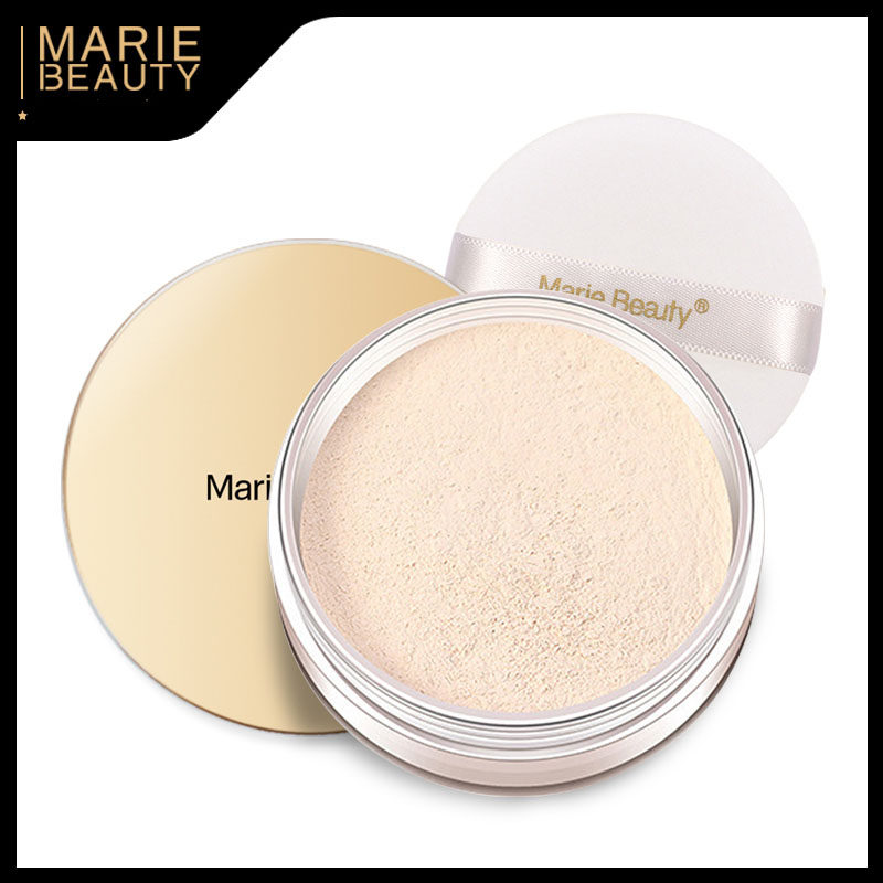 Mary Jiao light soft and soft makeup powder thin fine oil control bottle monochrome matte C1016