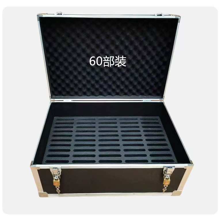 Mobile Phone Storage Box with Lock, 60 Storage Boxes for Students, Class Storage Box, Password Lock, Self-Discipline Box, Suitcase