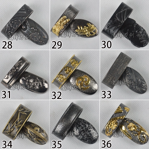 Японский меч с аксессуарами, ручка